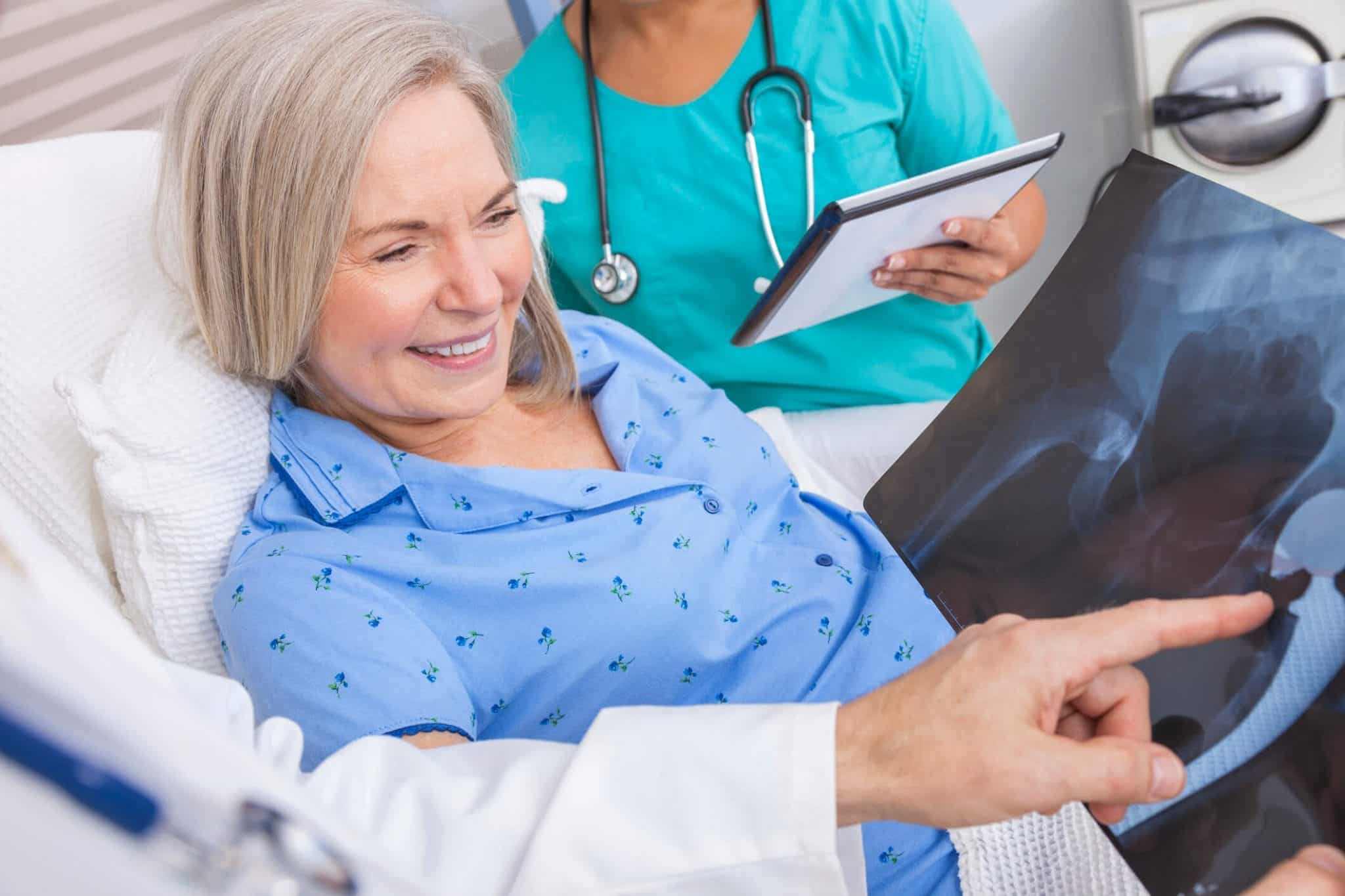 hip surgery patient